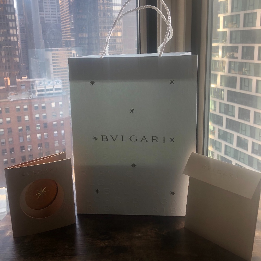 Bvlgari Limited Edition Gift Bag Set